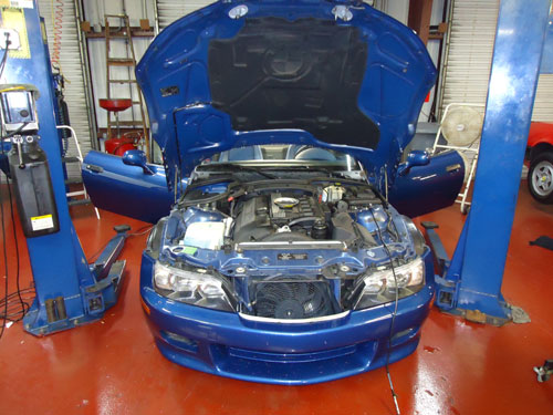 BMW M3 at European Car Performance